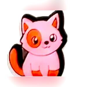 Cute cat shoe charm for cat lovers NWOT